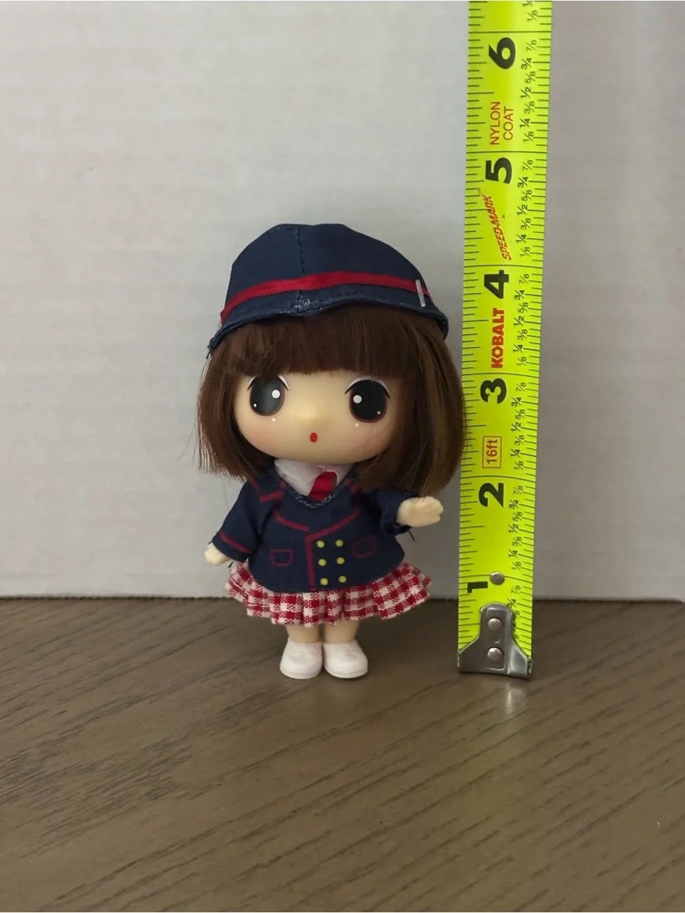 Ddung Student Junior High School Collectible Doll Figure Blue Outfit Blind Box